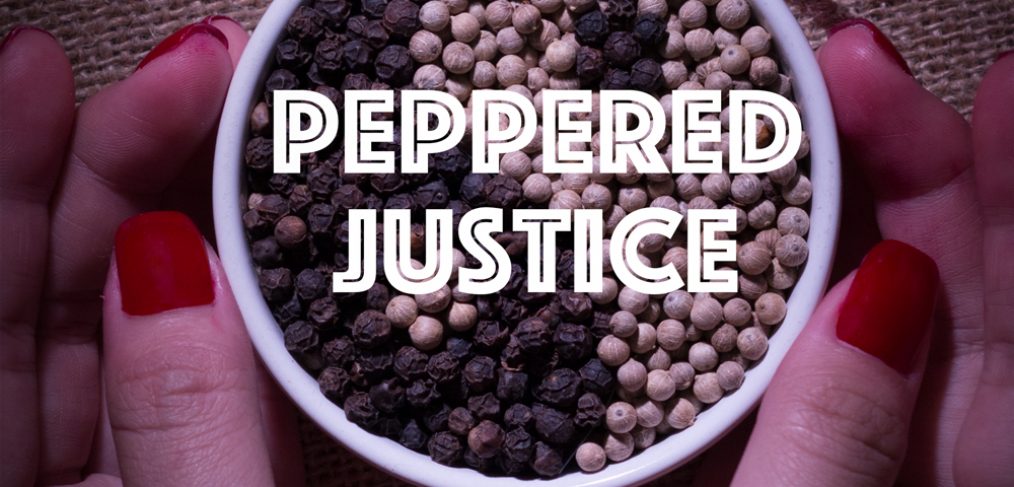 Peppered Justice by Mark Bibby Jackson