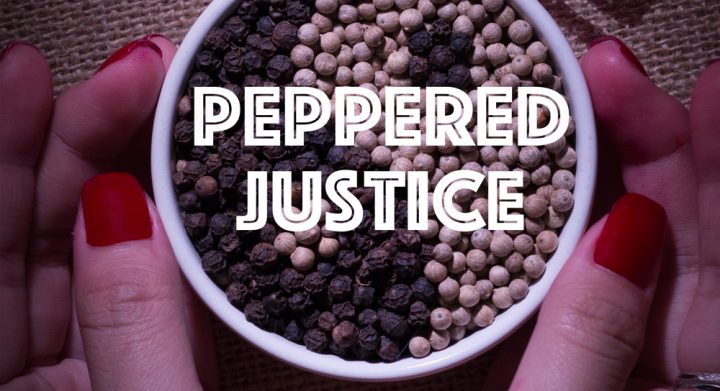 Peppered Justice by Mark Bibby Jackson